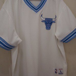 CHICAGO BULLS UNC MESH JERSEY SHOOTING SHIRT
